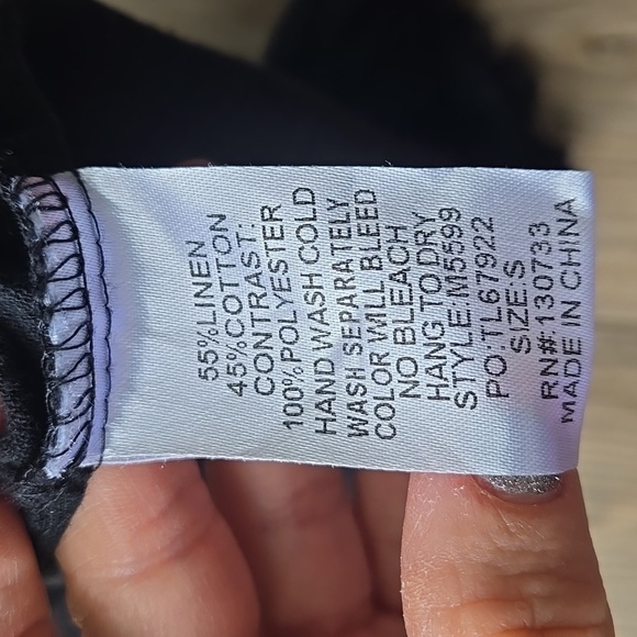 Umgee Leopard Print Spaghetti Strap Linen Blend Tank Top - Picture 7 of 7